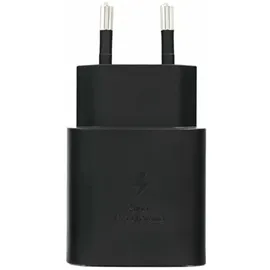Samsung Original Fast Charging Adapter USB-C Oplader in Fabrikverpackung - 25 Watt - Schwarz