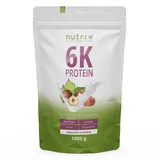 Nutri + Vegan 6K Protein Haselnuss Pulver 1000 g