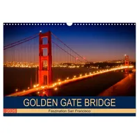 Calvendo GOLDEN GATE BRIDGE Faszination San Francisco (Wandkalender 2026