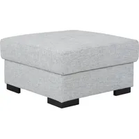 Home Affaire Stauraumhocker Tulio 80 x 45 x 80 cm Polyester Grau