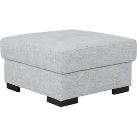 Home Affaire Stauraumhocker Tulio 80 x 45 x 80 cm Polyester Grau