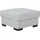 Home Affaire Stauraumhocker Tulio 80 x 45 x 80 cm Polyester Grau