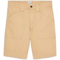 Timberland Goffstown Fatigue Washed Canvas Short Light Wheat Boot