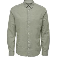 Only & Sons Langarmhemd Grün L