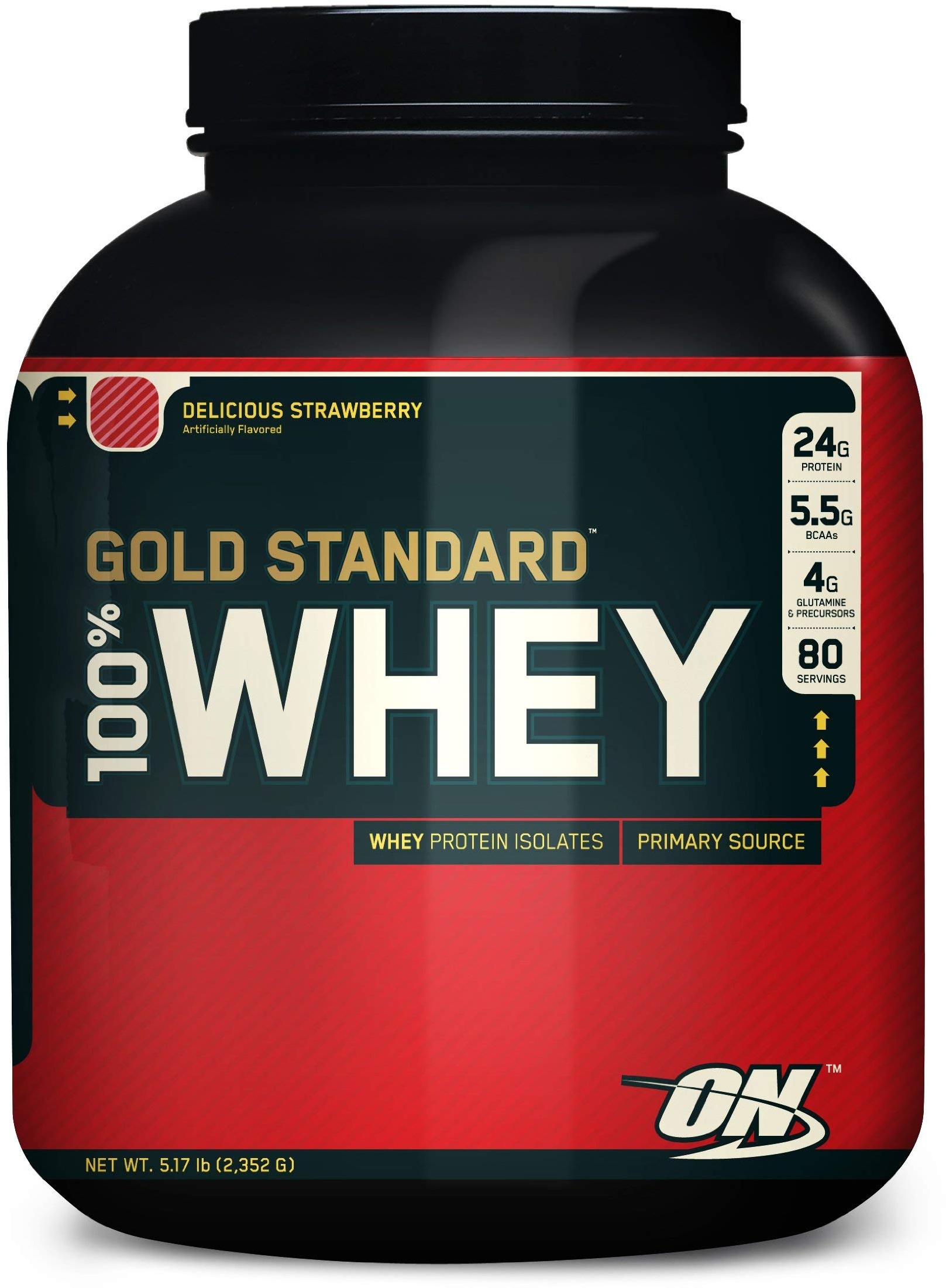 Optimum Nutrition 100% Whey Gold Standard, 2270 g (Strawberry)