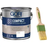 GORI Lasur GORI 88 Compact-Lasur (2,50 Liter), Mittelschicht Gel + Pinsel