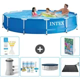 Frame Pool Rund - 366x76 Cm - 7-teilig  S284