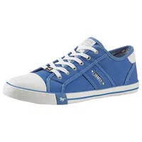 Mustang Herren Canvas Sneaker Blau EU 42 - 42 EU