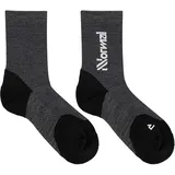 NNormal Merino Chaussettes - Gris/argent - S