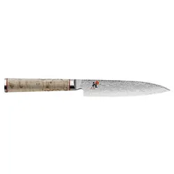 ZWILLING Kochmesser MIYABI 5000 MCD silber, braun glatt, Klinge: 16,0 cm