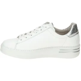 Gabor Sneaker Damen Weite E Silber/Weiß 40,5