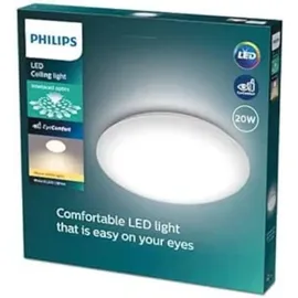 Philips Moire 1-flg. rund weiß