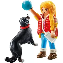 Playmobil My Life Frau mit Sennenhund 71738