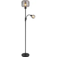 GLOBO Globo, Stehlampe, Stehleuchte Giuseppe schwarz matt 1xE27 (E27)