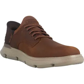 SKECHERS Herren Garza-Gervin with Slip-in Technology Schuhe, Dunkelbraun, 48.5