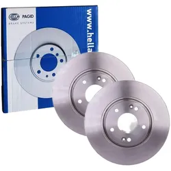 2x Hella Pagid Bremsscheiben Ø300mm Vorne Passend Für Hyundai Grandeur I30 Velos: Bremsscheibe Hyundai: 517121m500 Hyundai: 517122l500 Hyundai: 517123