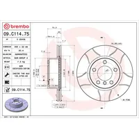 Brembo Bremsscheibe