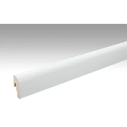MEISTER Fussleiste Profil 2 PK  Weiß streichfähig DF 2222 - 2380 mm