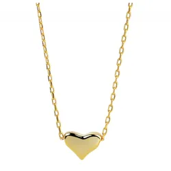 Kette mit Anhänger ADELIA ́S, silber, herz, Halsketten, Damen, unbekannt