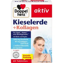 Doppelherz Aktiv Kieselerde + Kollagen Tabletten 60 St.