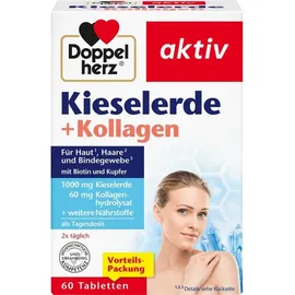 Doppelherz Aktiv Kieselerde + Kollagen Tabletten 60 St.