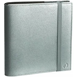 QUO VADIS Terminkalender Time & Life Medium 16x16cm silber 2026