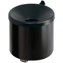 ReinigungsBerater Wandaschenbecher selbstlöschend schwarz Ascher für Wandmontage