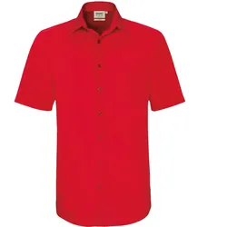 Herren Hemd 1/2 Arm "Performance" 122 - XS - Rot