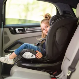 Lorelli Kindersitz Aviator, Mitwachsender Autositz mit Isofix grau