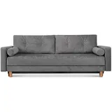Konsimo Einzelsofa Eriso ¦ grau ¦ Maße (cm): B: 220 H: 80