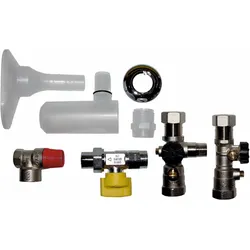 Wolf Anschluss-Set Gasthermen AP inkl. KFE-Hahn und thermischer Sicherung