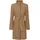 Vero Moda Kurzmantel VERO MODA "VMBLASSJESSY AW WOOL JACKET GA LCS", Damen, Gr. XS, beige (tigers eye), Web, Obermaterial: 64% Polyester, 30% Wolle, 6% Nylon, unifarben, Po-bedeckend, V-Ausschnitt, Mäntel Kurzmantel, mit Wollanteil und Lederimitat Details