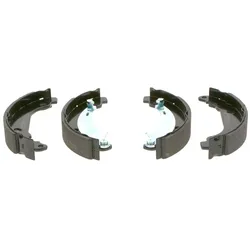 BOSCH Bremsbacken PEUGEOT 0 986 487 568 4241K5,4241N1 Trommelbremsbacken,Bremsbackensatz