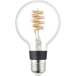 EGLO connect.z LED G80 4.9W RGB+TW E27, clear