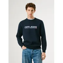 Pepe Jeans Sweatshirt »MATTHEW CREW«, mit Label-Print auf der Brust Pepe Jeans dulwich blue