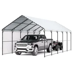 VEVOR Zeltgarage Garagenzelt Carport Unterstand Schuppen Auto 4x8x3,15m
