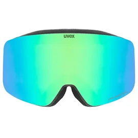 Uvex pwdr FM black matt mirror green one size