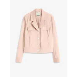 bonprix Velourslederimitat-Kurzjacke, beige, 46
