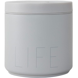 Design Letters - Travel Life Thermo Lunch Box large, Life / cool gray