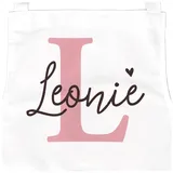 SpecialMe personalisierte Kinderschürze mit Namen Anfangsbuchstabe Initiale Geschenk Mädchen Jungen Kochschürze/Backschürze Mädchen weiß 6-10 Jahre - 6-10 Jahre