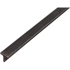 GAH Alberts Alberts T-Profil, Stahl roh, versch. Größen-2 m-25 x 25 mm-4 mm