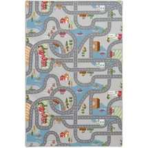 Snapstyle Kinder Spiel Straßenteppich Grau, 200x300cm