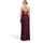 Vera Mont Abendkleid Wasserfallausschnitt Rot 42
