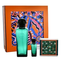 HERMÈS Duft-Set HERMES EAU D’ORANGE VERTE EDC 100ML + EDC 15ML + SG 40ML