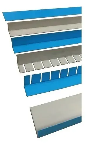 Folienblechwinkel 5,0 x 200 cm - Umschlag - Beckenrand Lösung