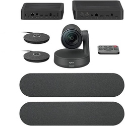 Logitech Rally Plus Hochwertiges Ultra-HD ConferenceCam System mit automatischer Kamerasteuerung