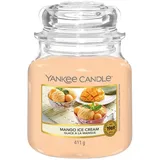 Yankee Candle Mango Ice Cream Medium Jar 411G