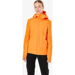 Fahrrad Regenjacke MTB Damen orange Karotten-orange|mandarinenorange S