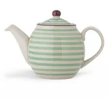 Bloomingville Patrizia Teekanne Grün, Steingut, 1200 ml Inhalt, Spülmaschinengeeignet – 24xH16 cm