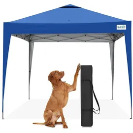luxuskollektion Faltpavillon 3 x 3 m Blau